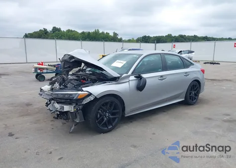 2024 Honda Civic Sport из США, поврежденный, VIN 2HGFE2F57RH531894